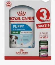 KIT MINI PUPPY 800G+LATAS