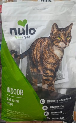 NULO CAT FS GRAIN FREE INDOOR (PATO) 5LB -2.27KL 