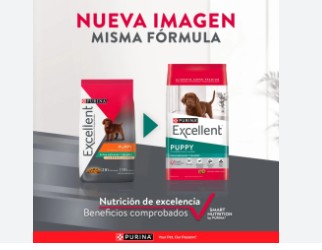 EXCELLENT PUPPY RAZA MED GRANDE X 17 KG