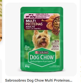 POUCHE DOG CHOW MULTI PROTEINAS