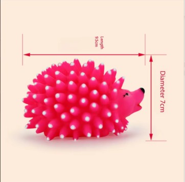 ERIZO CON SONIDO (FUCSIA)