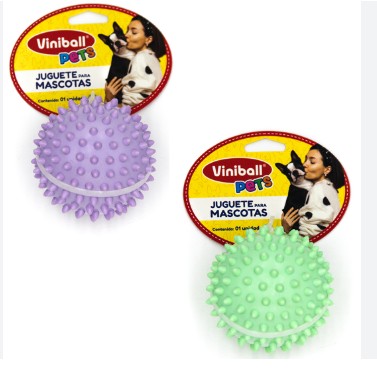 PELOTA CON PICOS VERDE