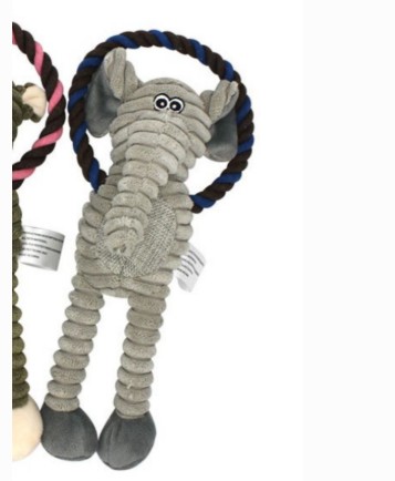 JUGUETE MORDEDOR ZOOPET-ELEFANTE 