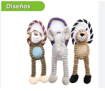 JUGUETE MORDEDOR ZOOPET-LEON