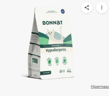 BONNAT FELINE HYPOALLERGENIC X 2KG