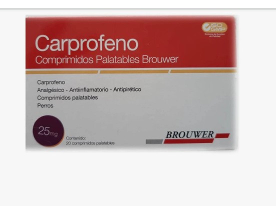 CARPROFENO TABLETAS 25MG X UNID