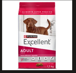 EXCELLENT RAZA MED GRANDE X 1,5 KG