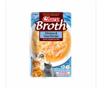 BROTH CHICKEN & TUNA 40G