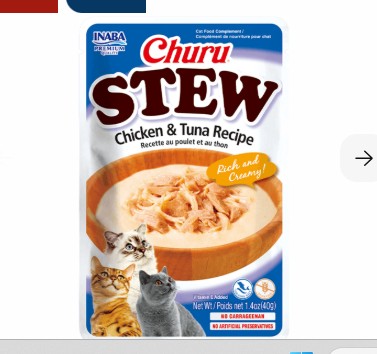 STEW CHICKEN & TUNA 40G