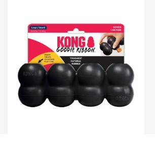 KONG PERRO CAUCHO  EXTREME RIBBON LARGE 