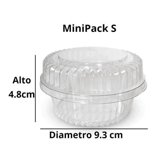 Contenedor MiniPack Tapa Separada S