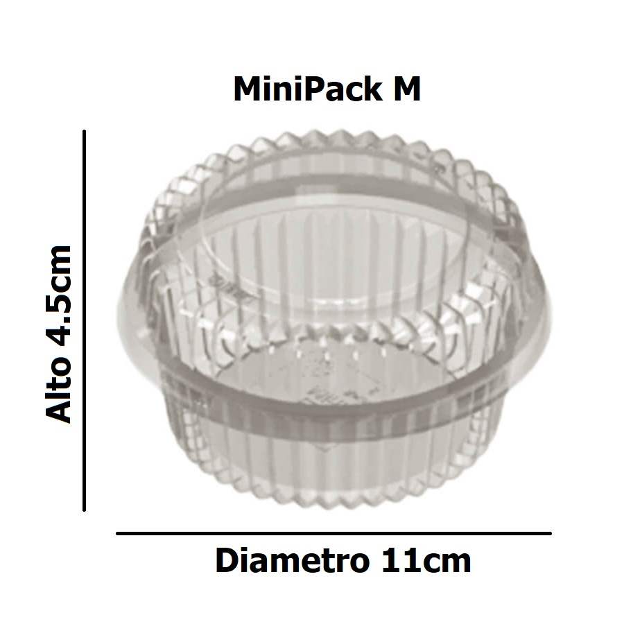 Contenedor MiniPack Tapa Separada M