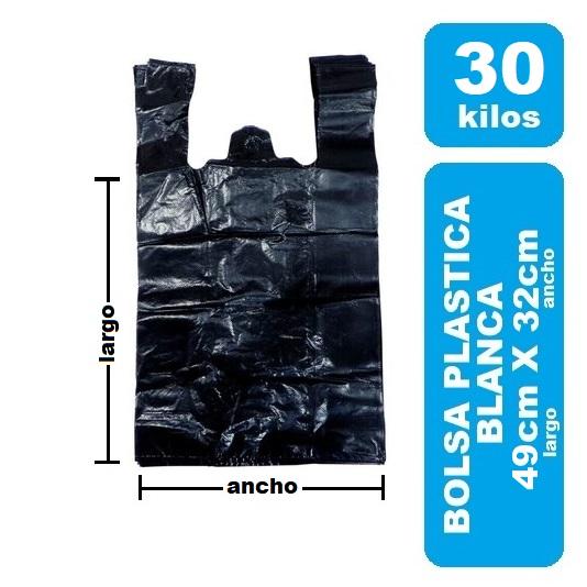 Bolsa 30 Kilos Negra x 35und paquete	