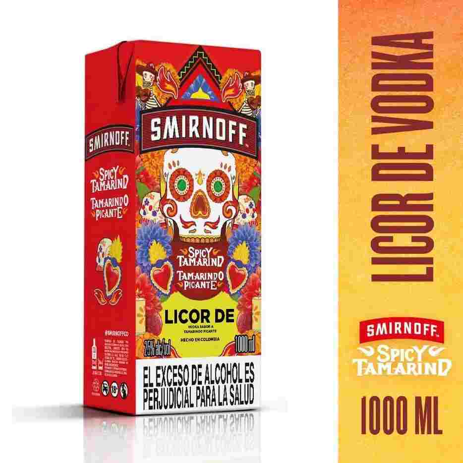 Tamarindo Smirnoff 1000ml TETRA	