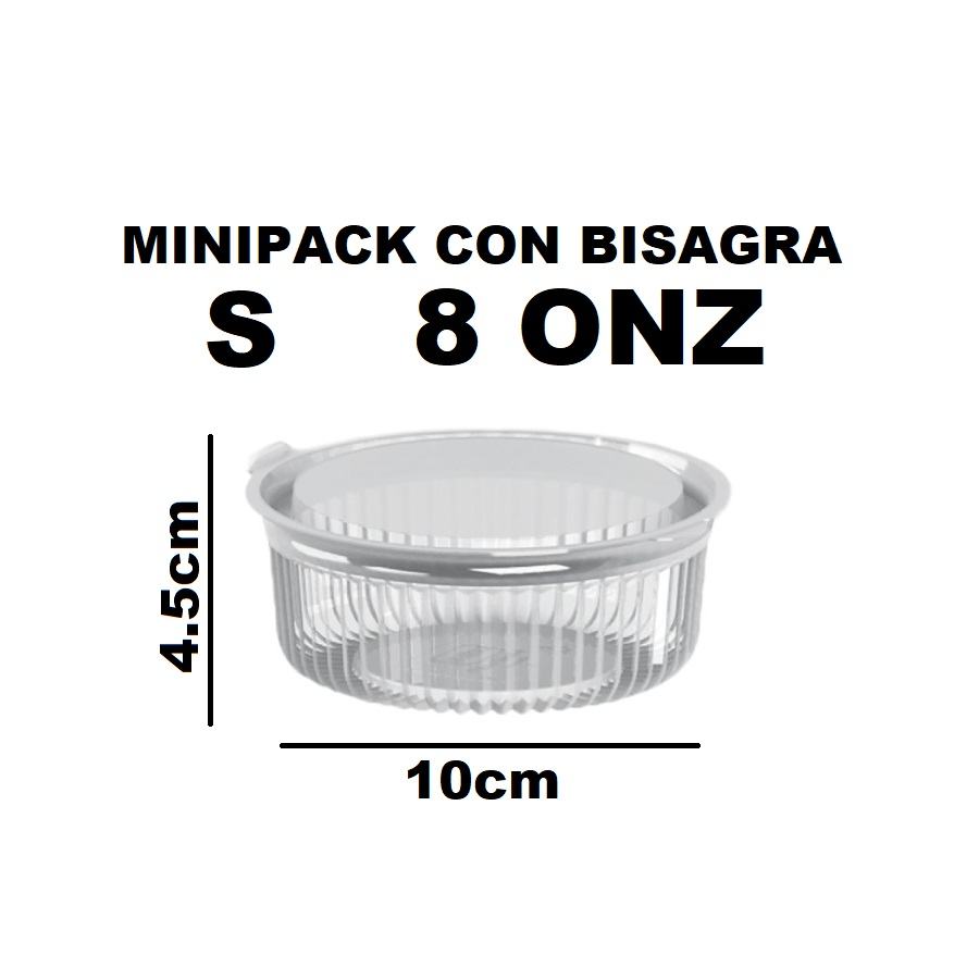 Contenedor MiniPack con Bisagra S