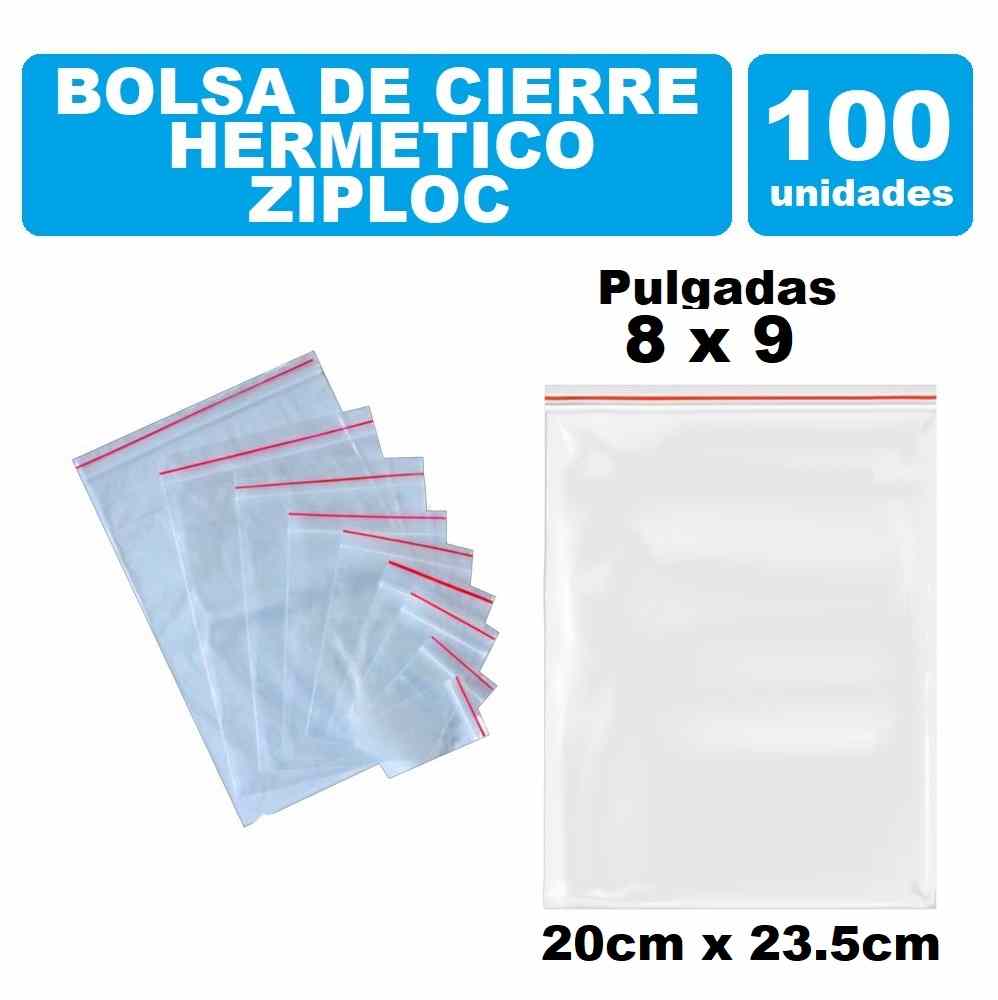 Bolsa Cierre Ziploc 8x9