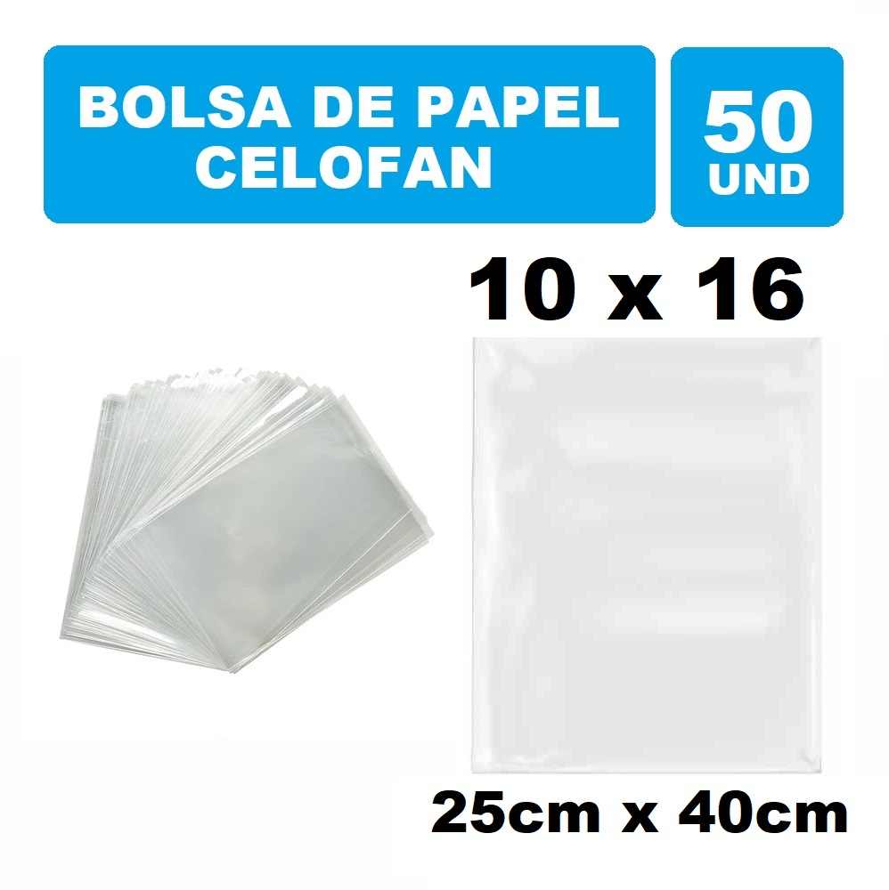 Bolsa Celofan 10x16 PP
