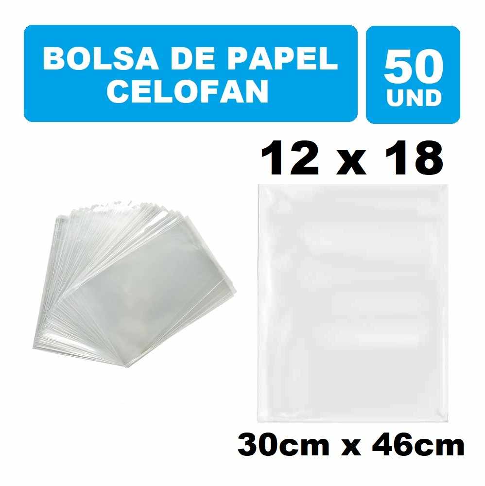 Bolsa Celofan 12x18 PP