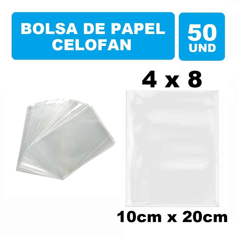 Bolsa Celofan 4x8 PP