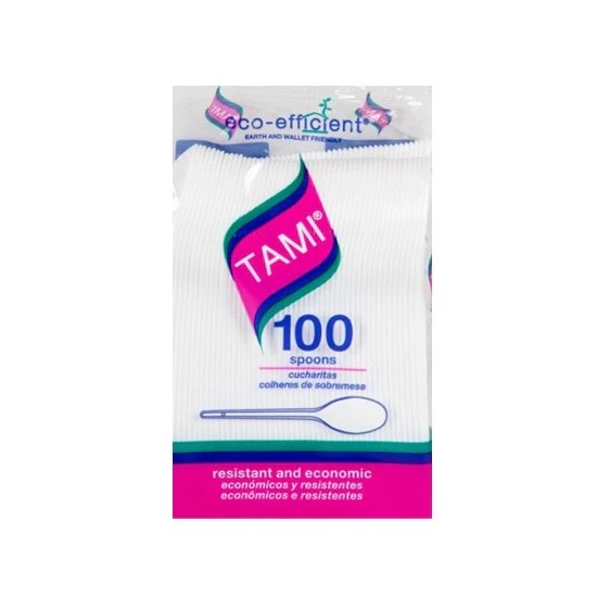 Cuchara Dulcera Blanca Tami x 100und