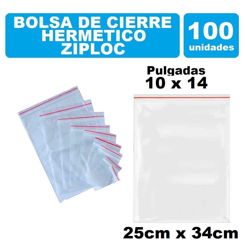 Bolsa Cierre Ziploc 10x14