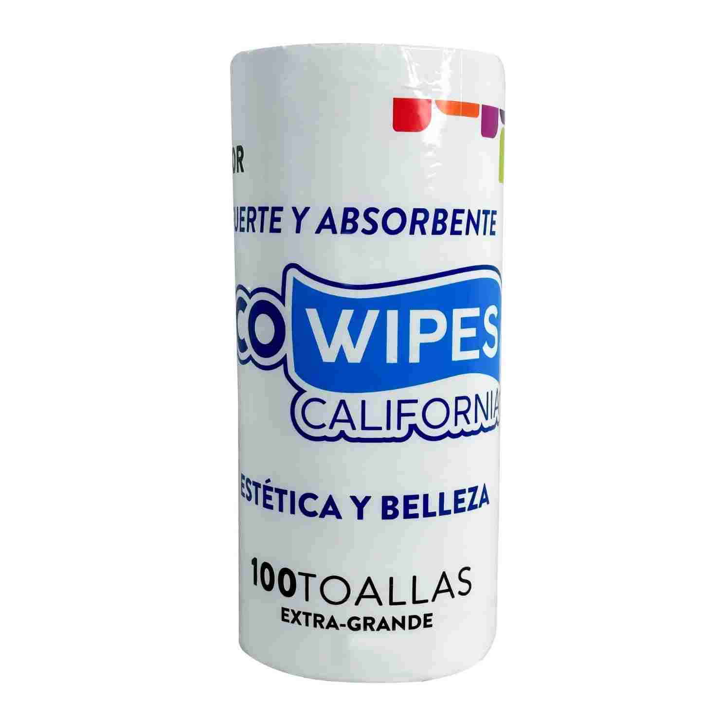 Toalla Absorbente Eco Wipes 100 hojas Rollo