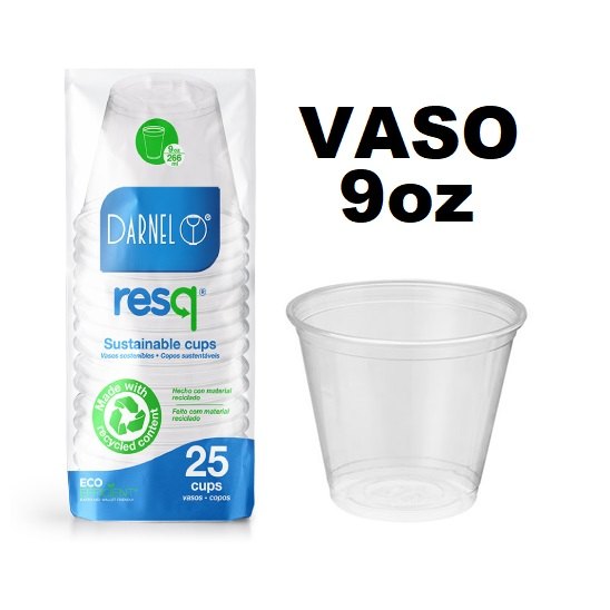 Vaso 9onz Cristal x 12und Darnel