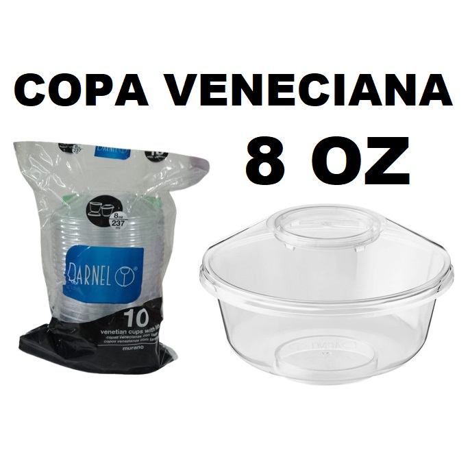 Copa Veneciana 8onz Murano x 10und