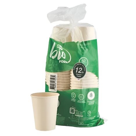 Vaso 12onz x 25und Carton Bioform