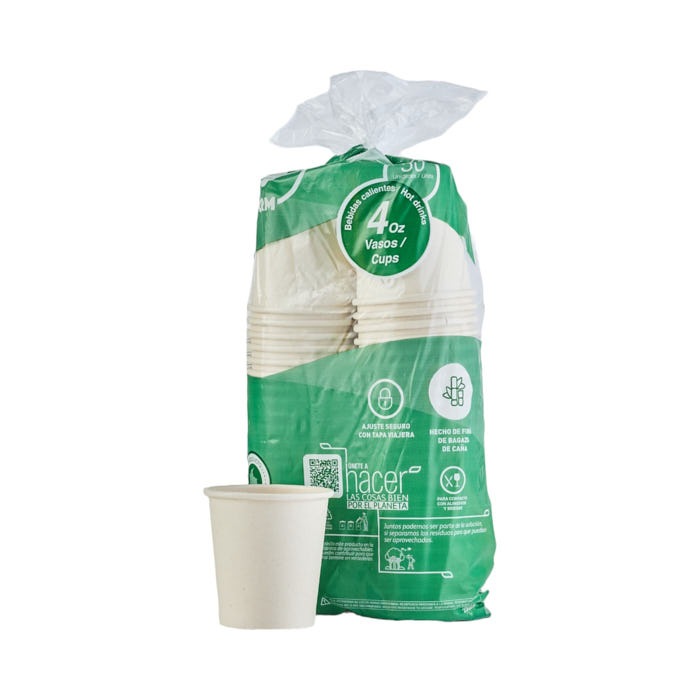 Vaso 4onz x 50und Carton Bioform	