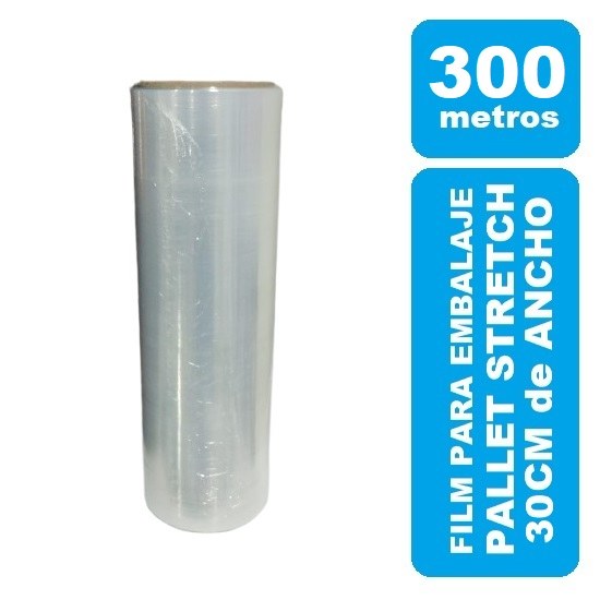 Pallet Stretch Transparente 30cm x 300mts Pelet	
