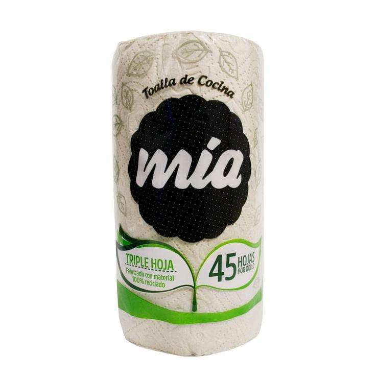 Toalla Cocina Natural Mia x 45und 3Hojas	