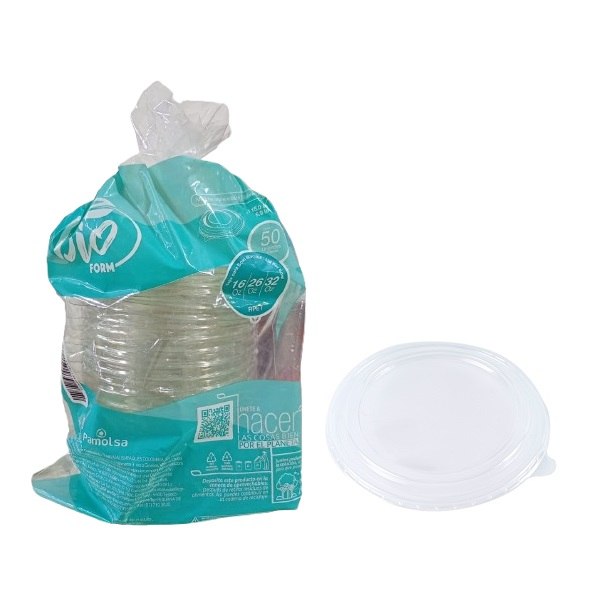 Tapa Bowl Bioform x 50und 16, 26 y 32onz