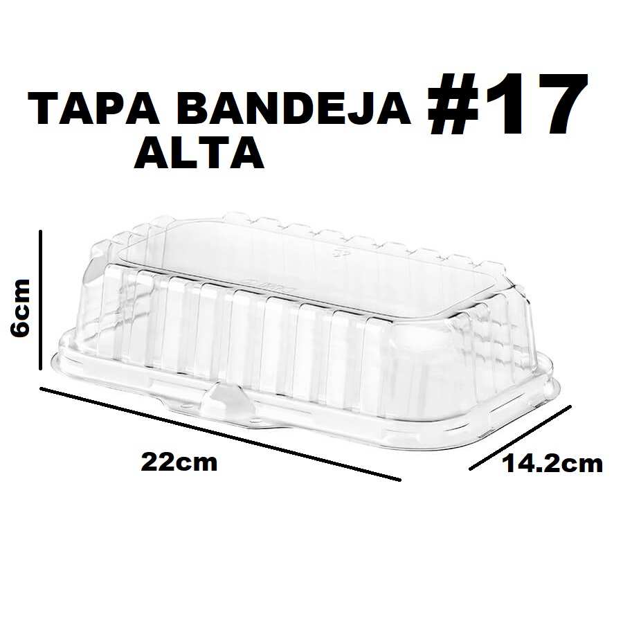 Tapa Bandeja 17 Alta 6cm