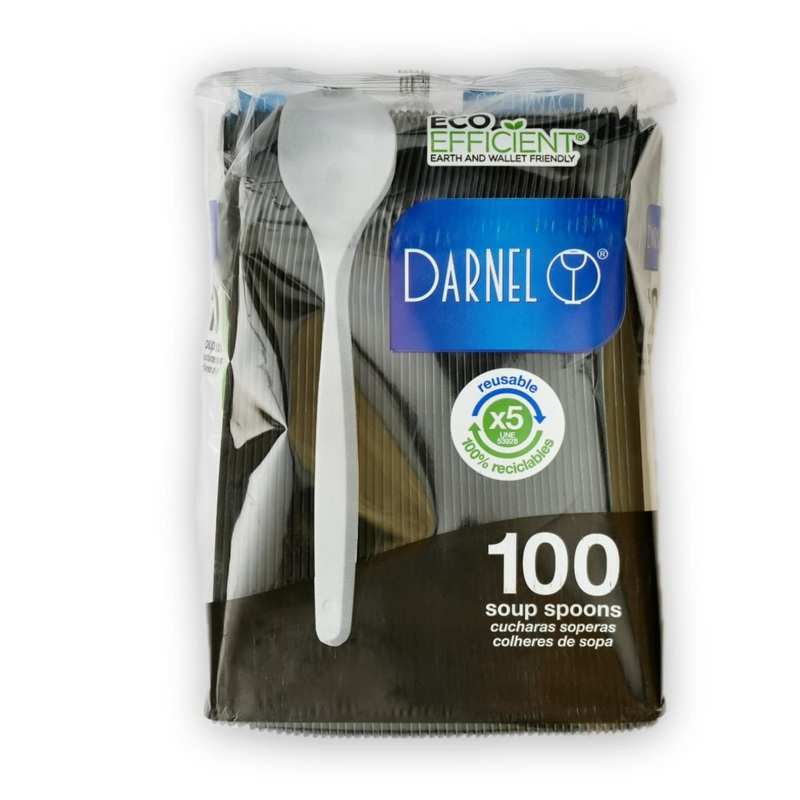 Cuchara Negro Darnel x 100und
