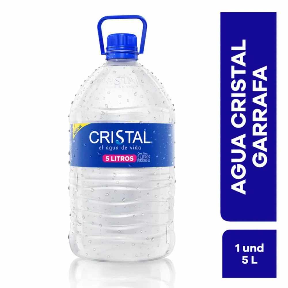 Agua Cristal 5000ml Garrafa
