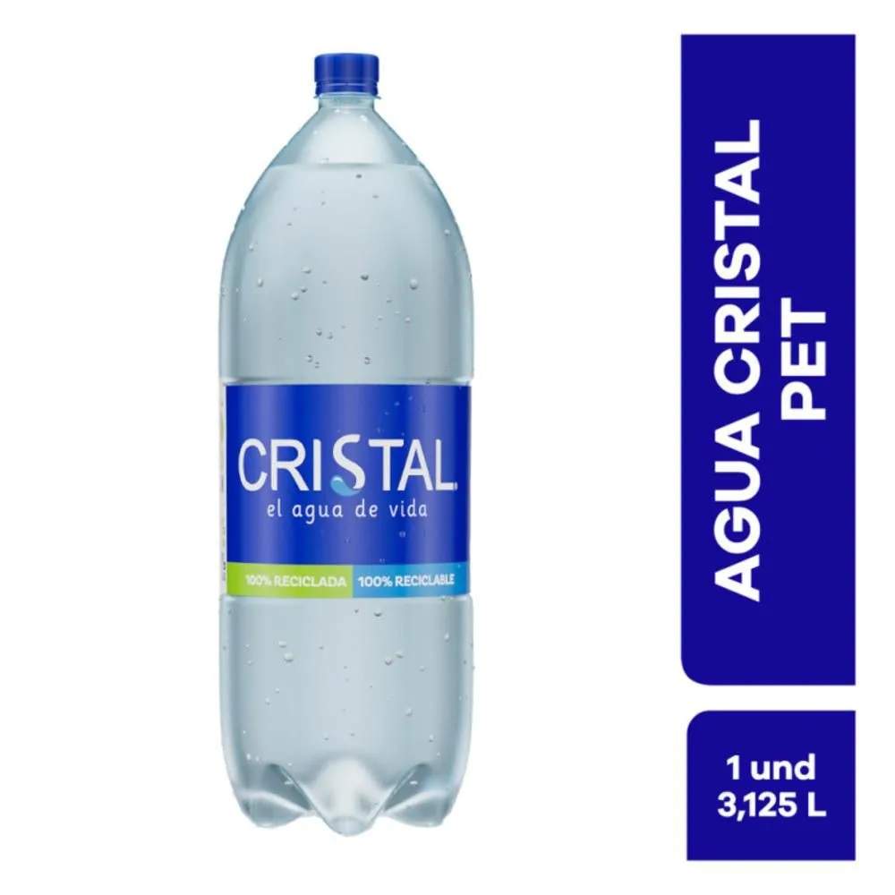 Agua Cristal 3125ml Galon