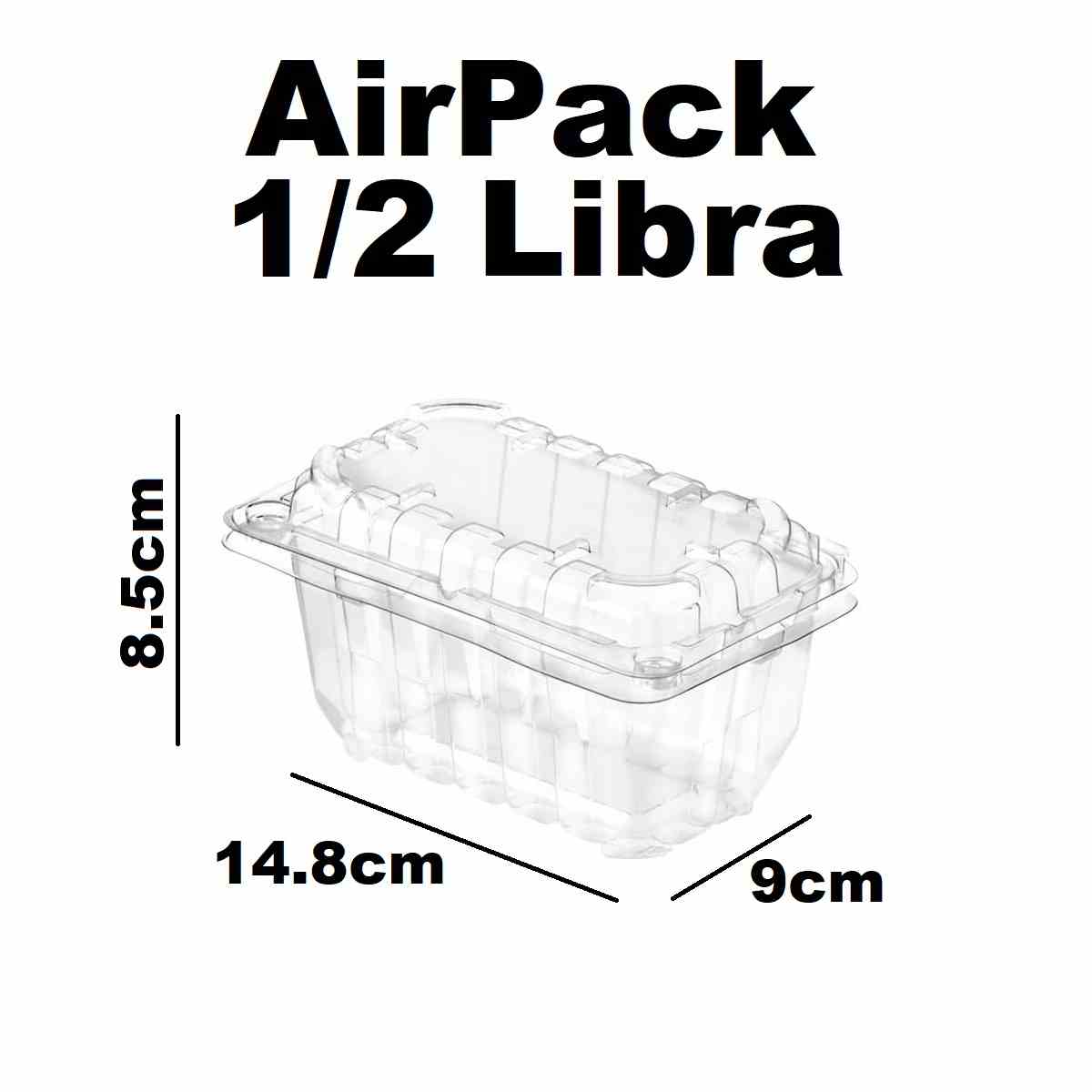 Airpack 1/2 Libra Cristal