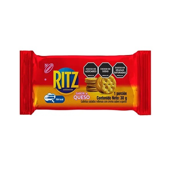 Galleta Ritz Sabor a Queso 30gr