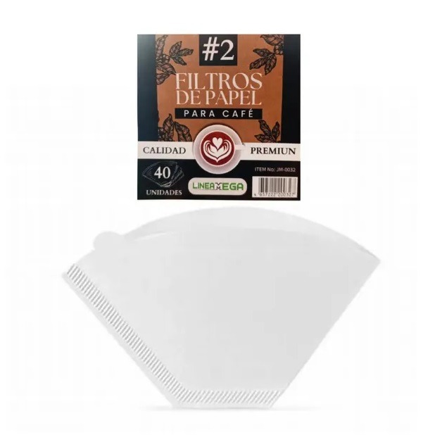 Filtros de Papel para Cafe #2 x 40und