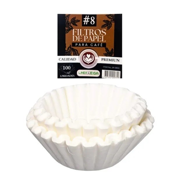 Filtros de Papel para Cafe #8 x 40und