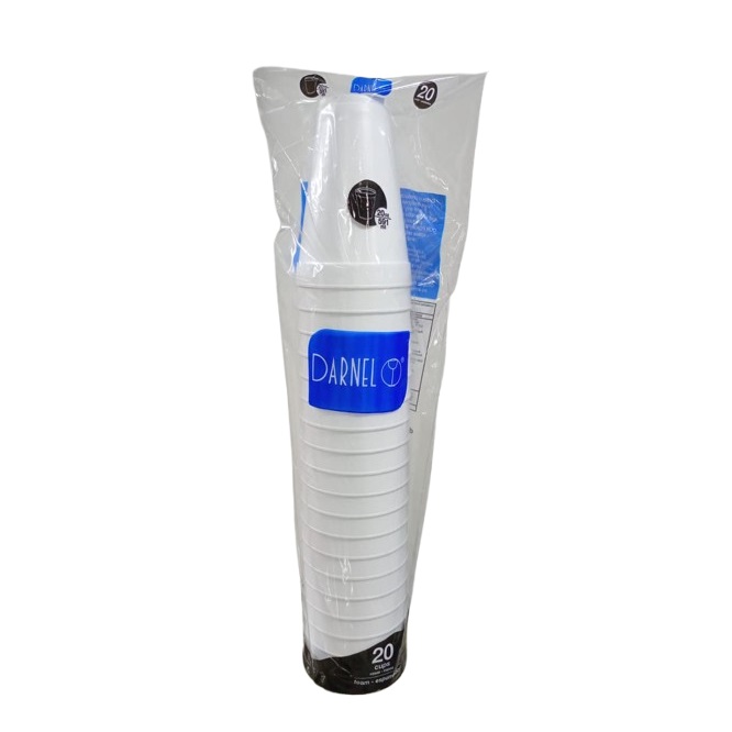 Vaso 20onz Espumado x 20und Darnel