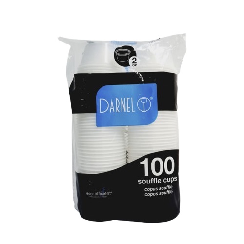 Copa 2onz Souffle Salsero Transparente Darnel x 100und