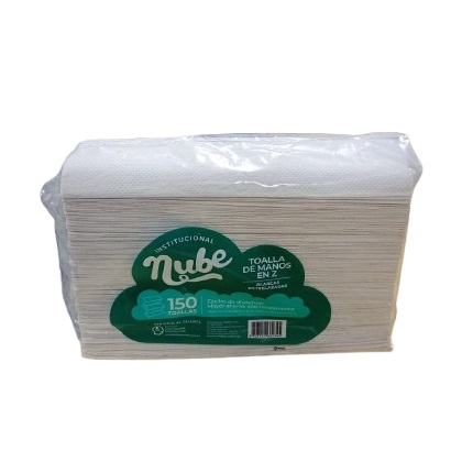 Toalla Mano Blanco Nube Z x 150und