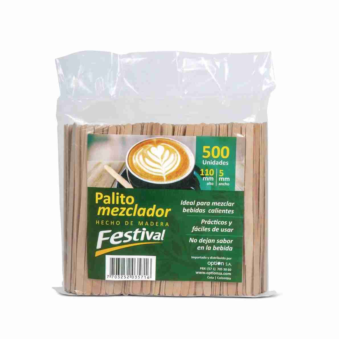 Mezclador Cafe Palito x 500und Festival