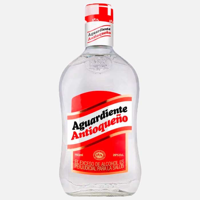 Aguardiente Tapa Roja 750ml