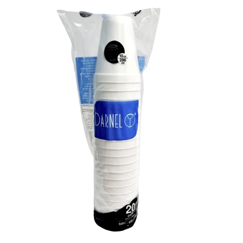 Vaso 10onz Espumado x 20und Darnel