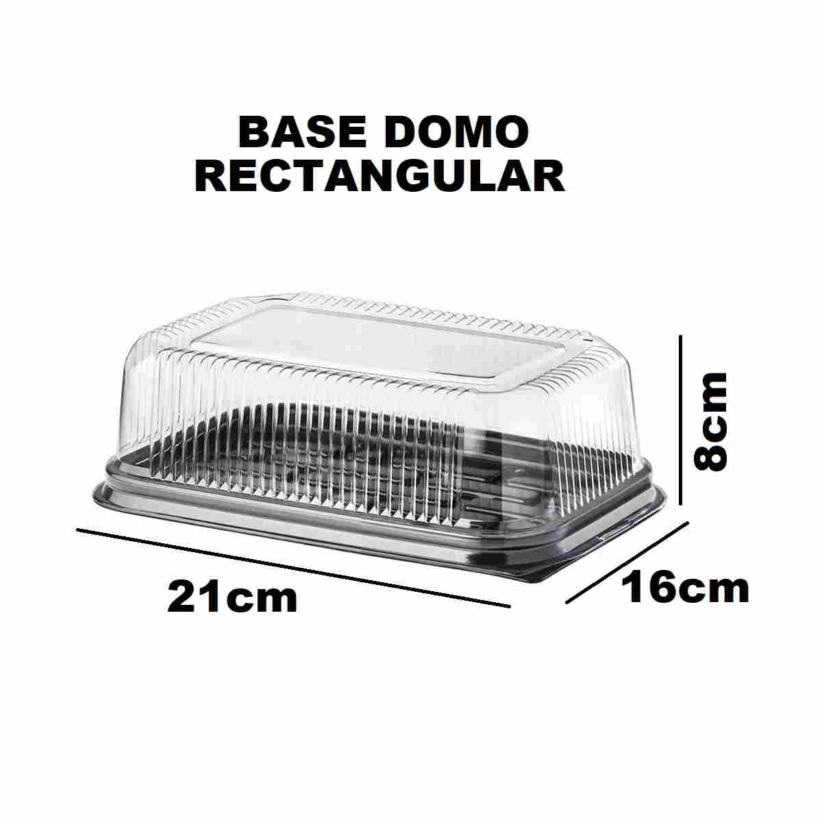 Base Domo Rectangular 21cm x 16cm D16490899