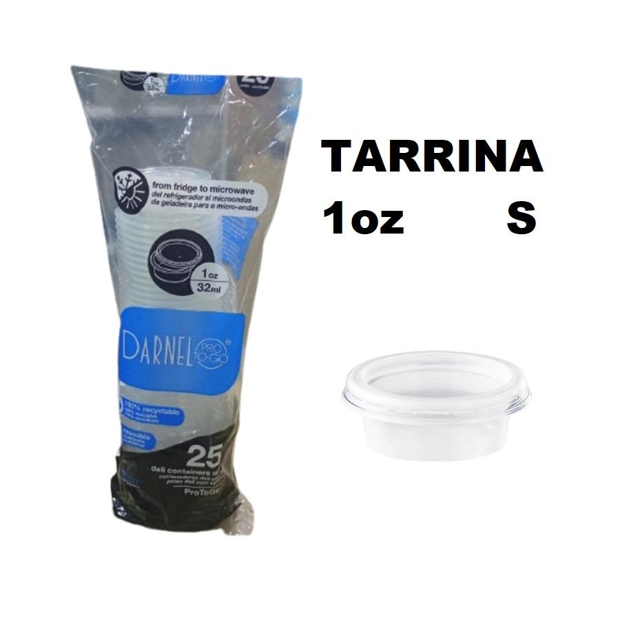 Tarrina 1onz con Tapa x 25und Darnel S