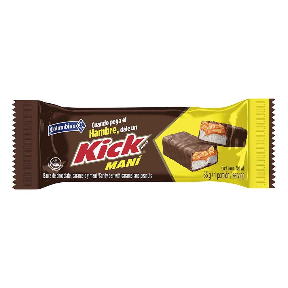 Chocolate Kick Mani 35gr LICORERA INDIVIDUAL